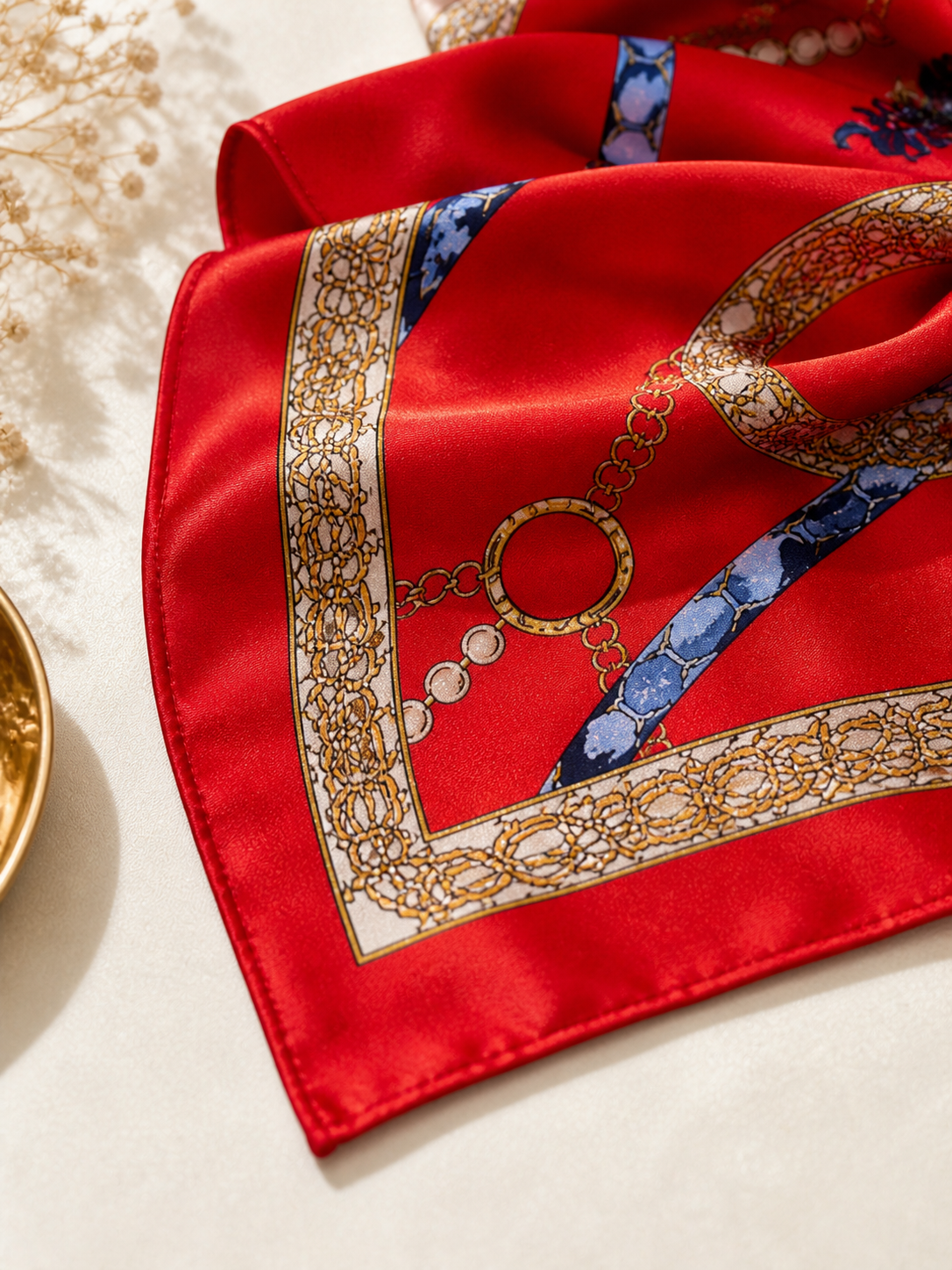 Voyage Silk Scarf — Place Vendôme