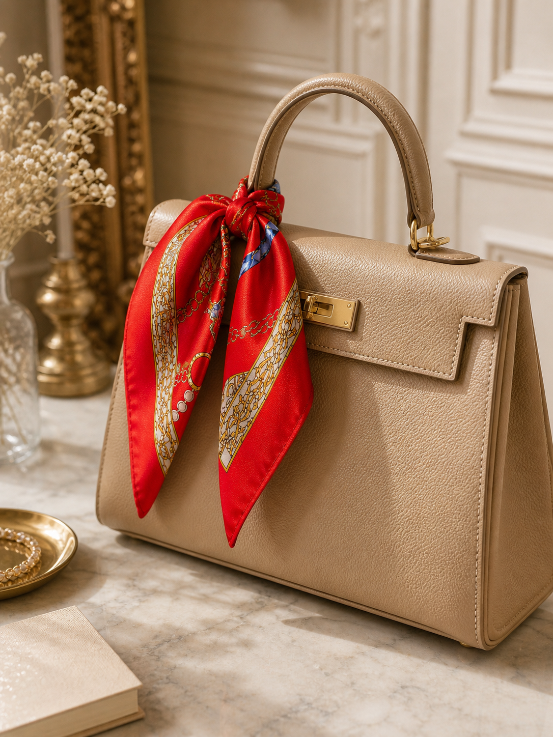 Voyage Silk Scarf — Place Vendôme
