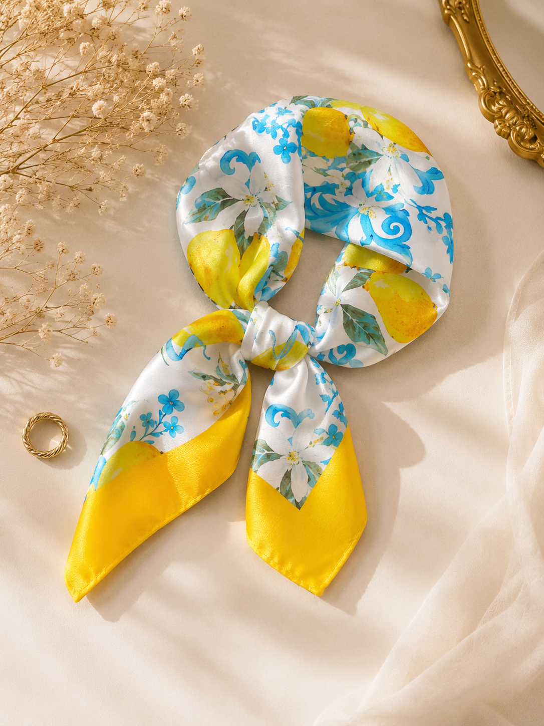 Voyage Silk Scarf — Menton
