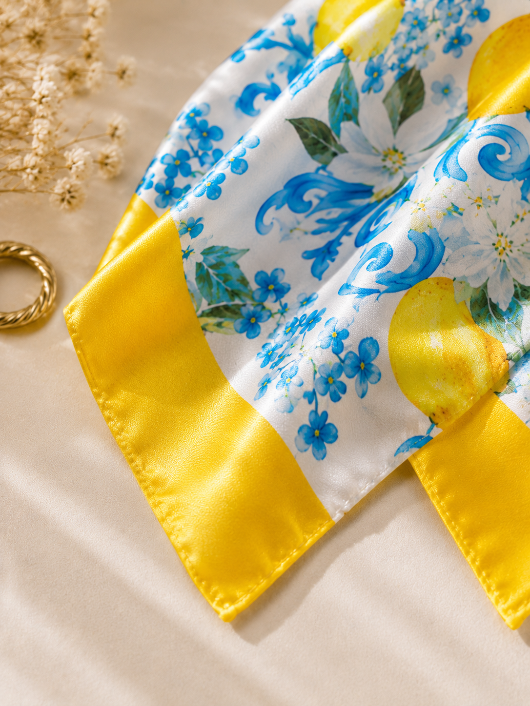 Voyage Silk Scarf — Menton