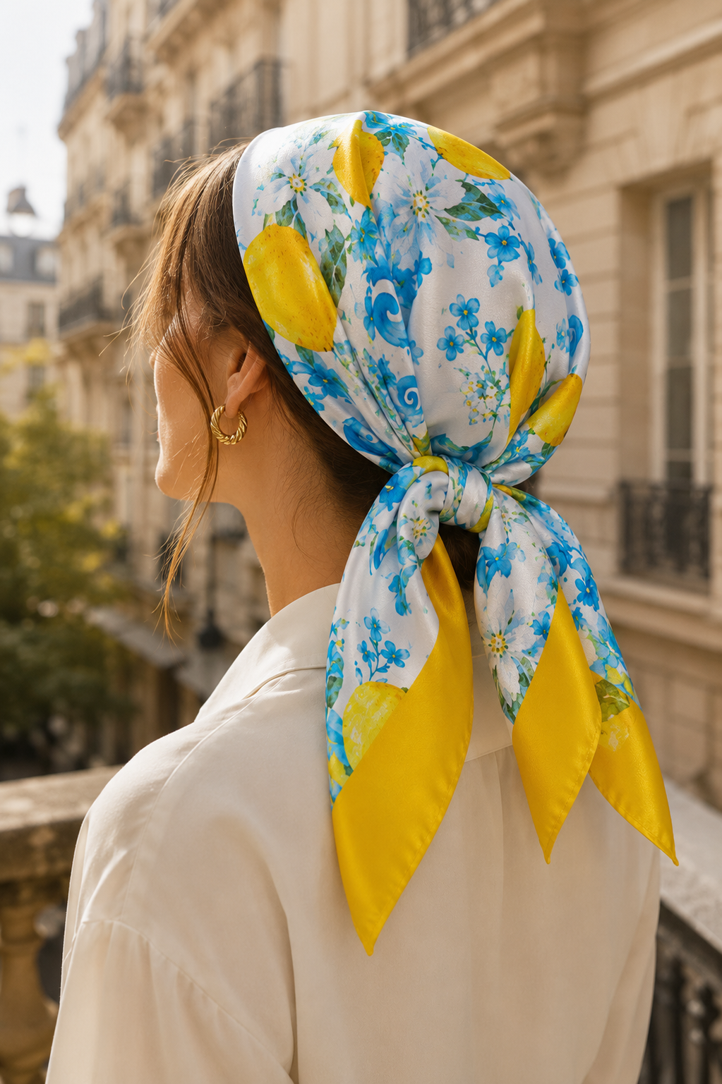 Voyage Silk Scarf — Menton