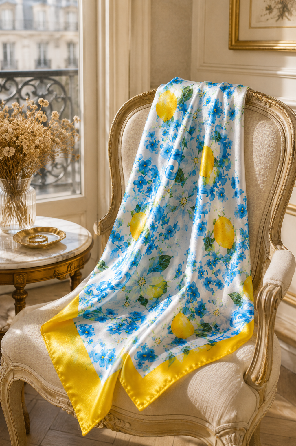 Voyage Silk Scarf — Menton