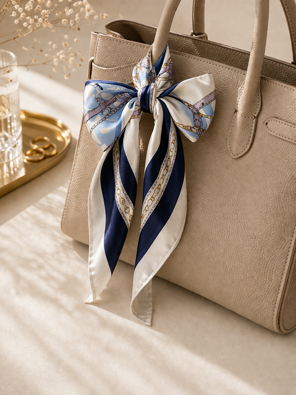 Voyage Silk Scarf — Saint-Tropez