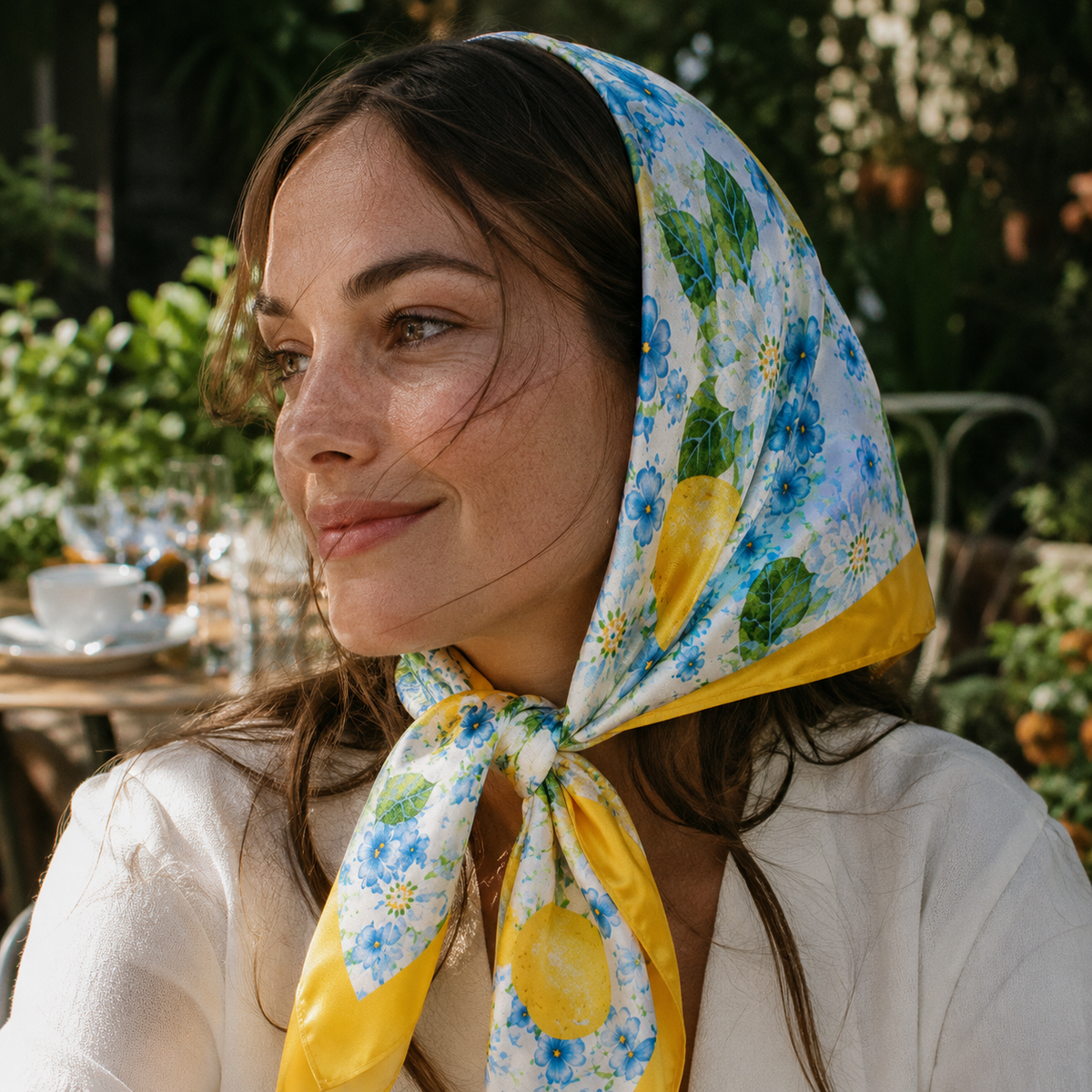 Voyage Silk Scarf — Menton